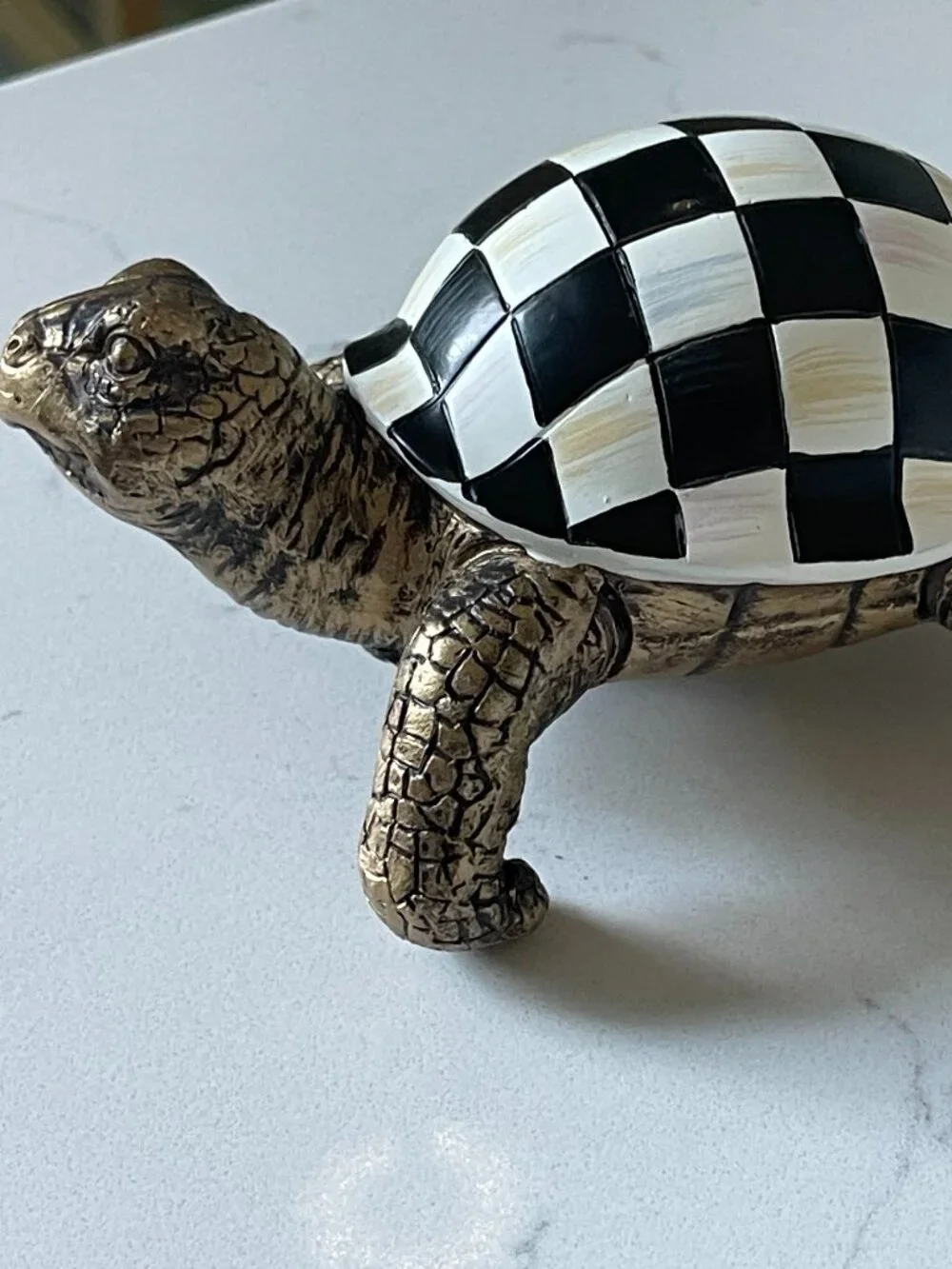 MacKenzie-Childs Turtle Pot Climber-NEW